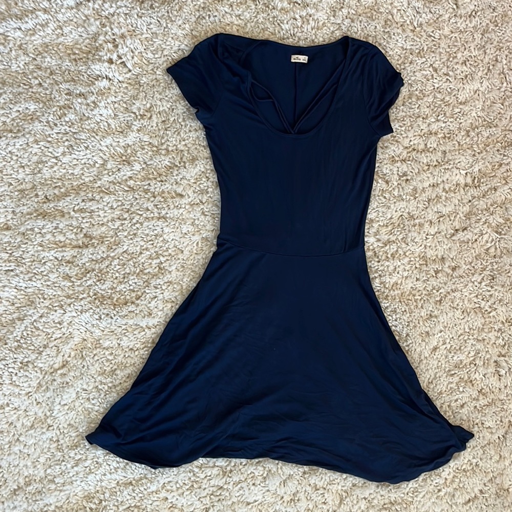 Hollister Navy Blue Dress